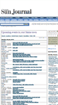 Mobile Screenshot of events.sunjournal.com